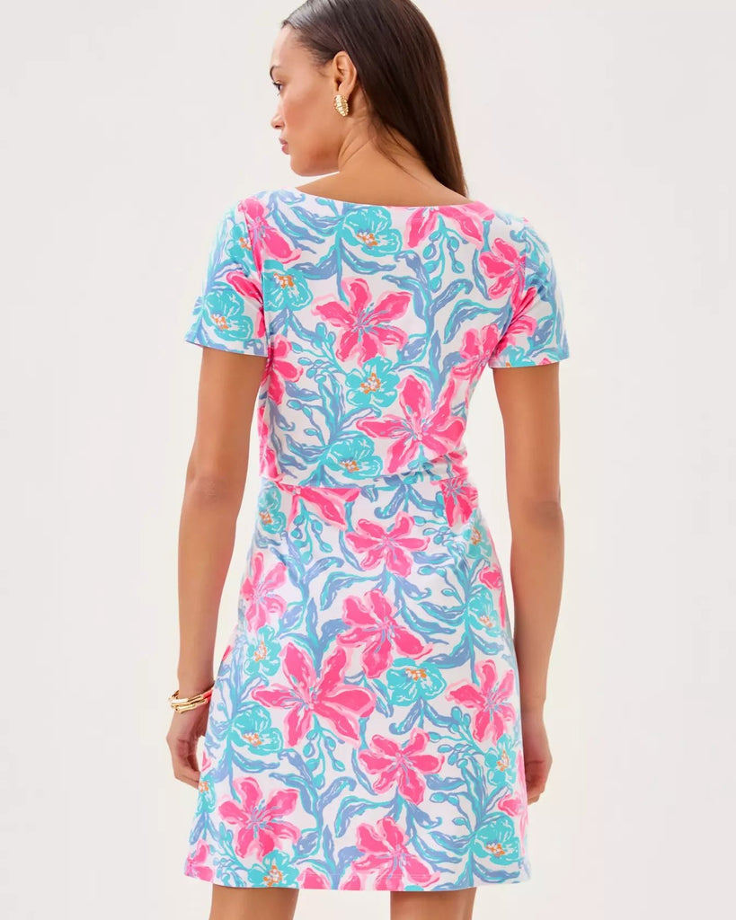 UPF 50+ Bray DressWomens - DressesLILLY PULITZERThe Printed Peach Savannah
