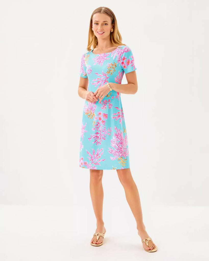UPF 50+ Bray DressWomens - DressesLILLY PULITZERThe Printed Peach Savannah