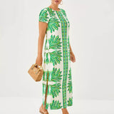 UPF 50+ ChillyLilly Kaden Maxi DressWomens - Dresses - Straight DressesLILLY PULITZERThe Printed Peach Savannah