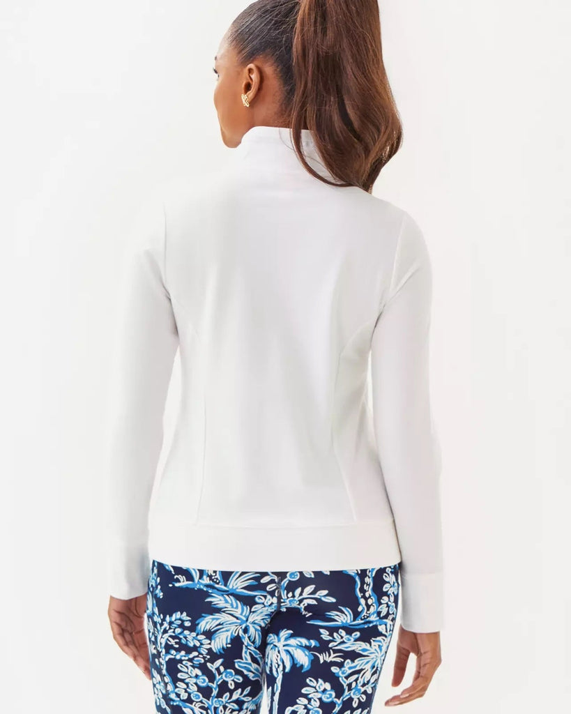 UPF 50+ Delphine Zip - Up JacketHeartland Retail ItemsLILLY PULITZERThe Printed Peach Savannah