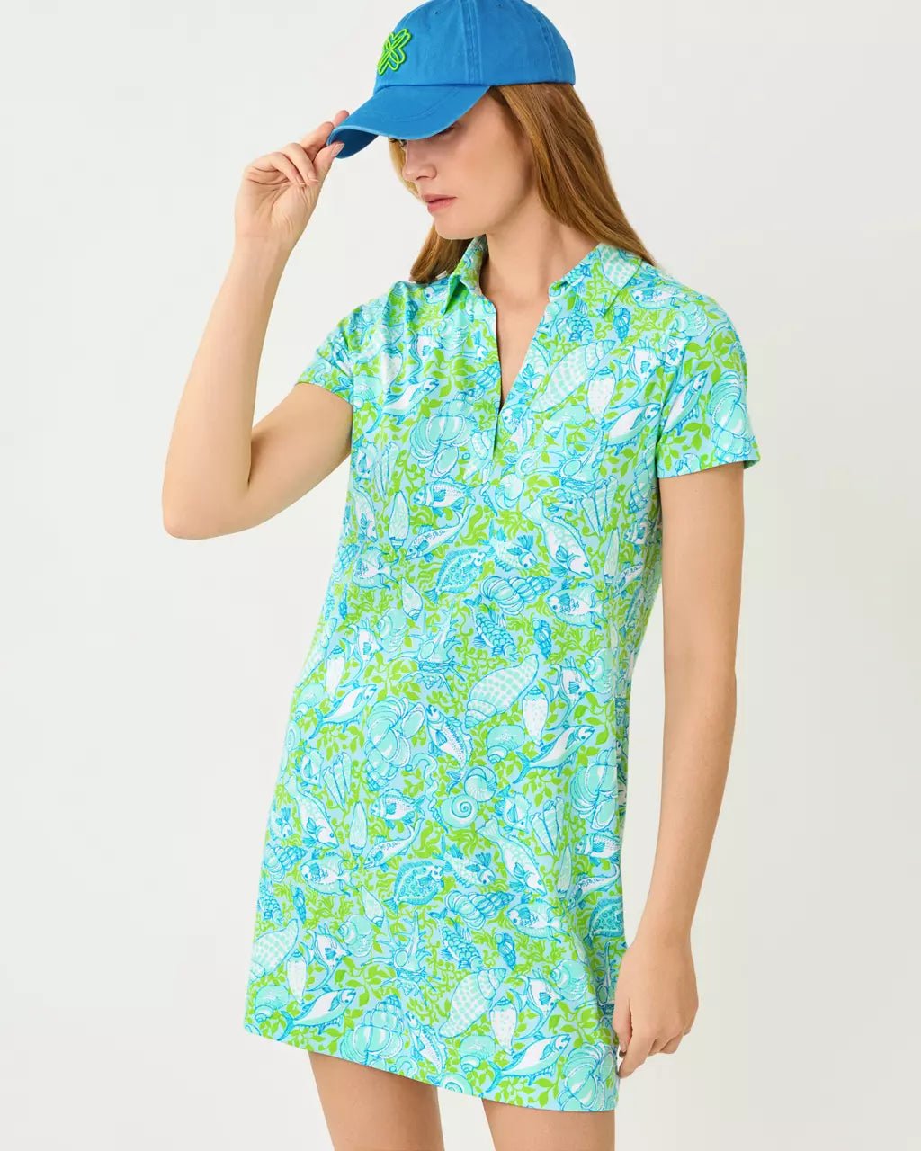 UPF 50+ Dune DressWomen - Loungewear - DressesLILLY PULITZERThe Printed Peach Savannah