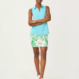 UPF 50+ Dune Sleeveless PoloActive - Active Tops - TanksLILLY PULITZERThe Printed Peach Savannah