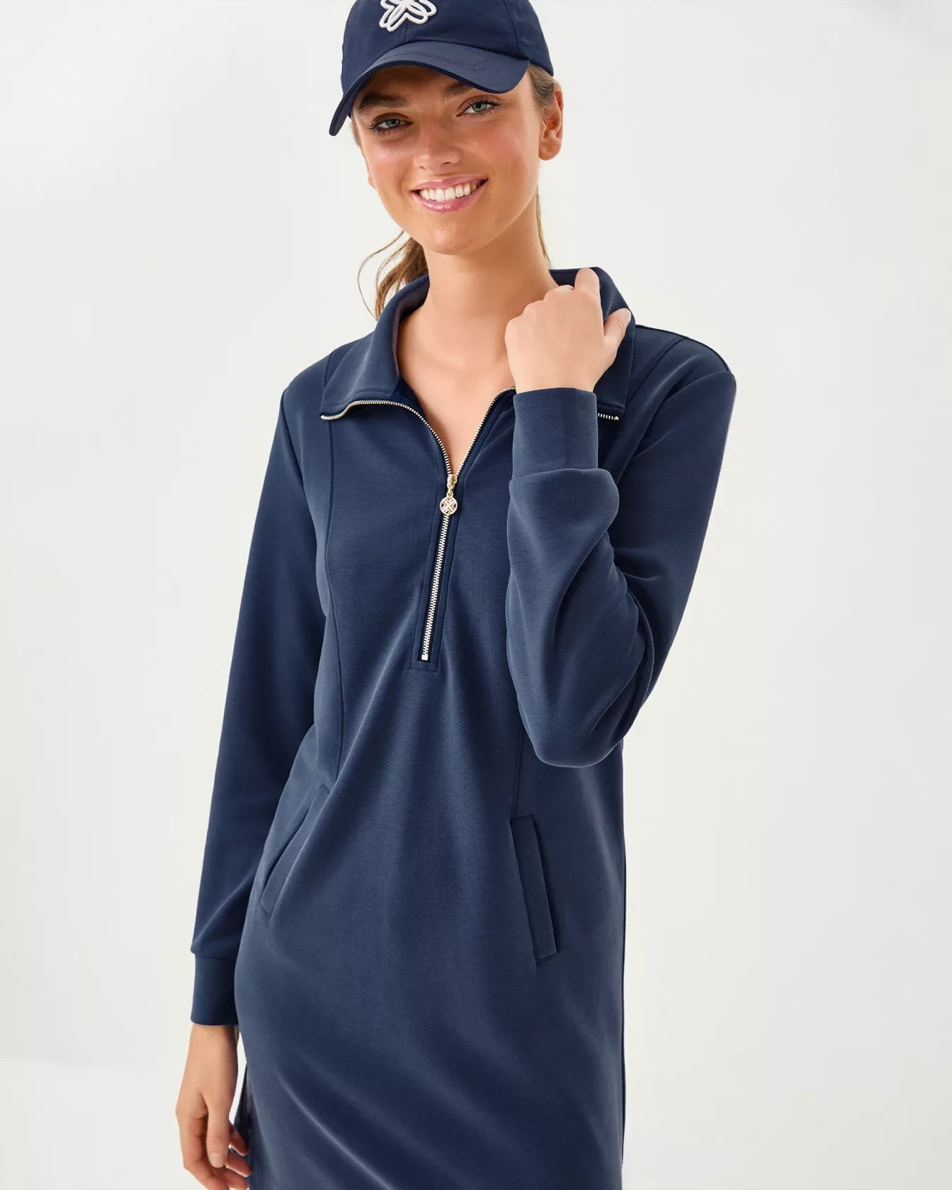 UPF 50+ Eleni DressWomens - Loungewear - DressesLILLY PULITZERThe Printed Peach Savannah