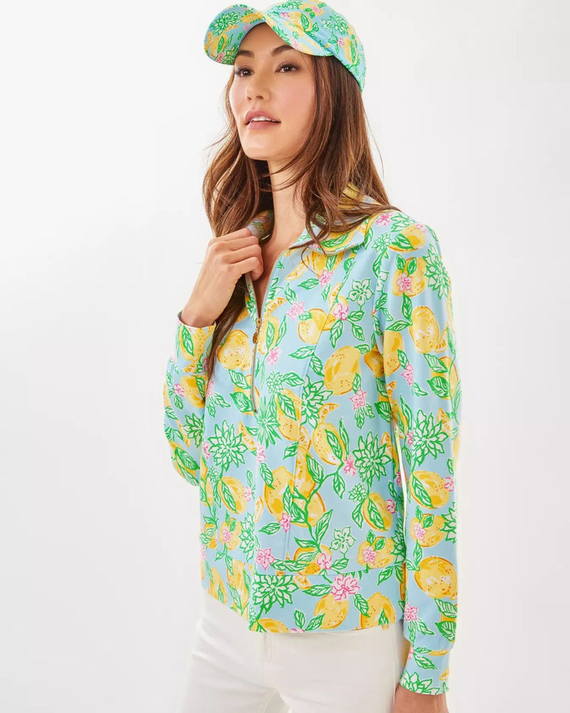 UPF 50+ Eleni PulloverHeartland Retail ItemsLILLY PULITZERThe Printed Peach Savannah