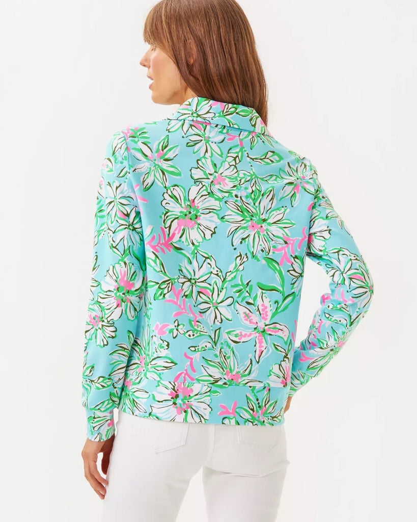 UPF 50+ Eleni PulloverHeartland Retail ItemsLILLY PULITZERThe Printed Peach Savannah