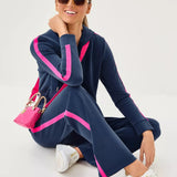 UPF 50+ Fenella Zip - Up HoodieWomens - Loungewear - TopsLILLY PULITZERThe Printed Peach Savannah