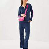 UPF 50+ Fenella Zip - Up HoodieWomens - Loungewear - TopsLILLY PULITZERThe Printed Peach Savannah