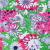 UPF 50+ Girls Denning Rashguard SwimsuitGirls - SwimLILLY PULITZERThe Printed Peach Savannah