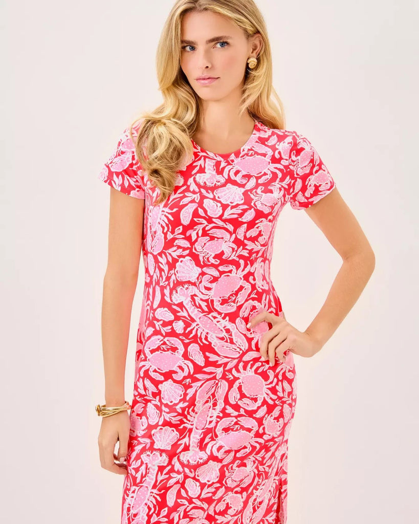 UPF 50+ Kaden ChillyLilly Maxi DressWomens - DressesLILLY PULITZERThe Printed Peach Savannah