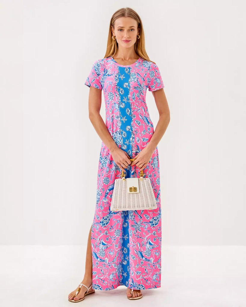 UPF 50+ Kaden ChillyLilly Maxi DressHeartland Retail ItemsLILLY PULITZERThe Printed Peach Savannah