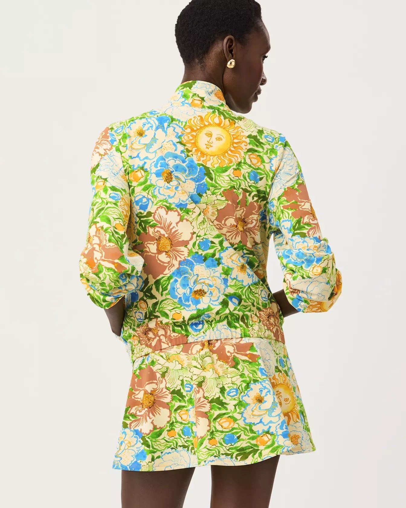 UPF 50+ Luxletic Aegean JacketLILLY PULITZERThe Printed Peach Savannah