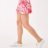 UPF 50+ Luxletic Aila SkortWomen - Activewear - Active Bottoms - SkortsLILLY PULITZERThe Printed Peach Savannah