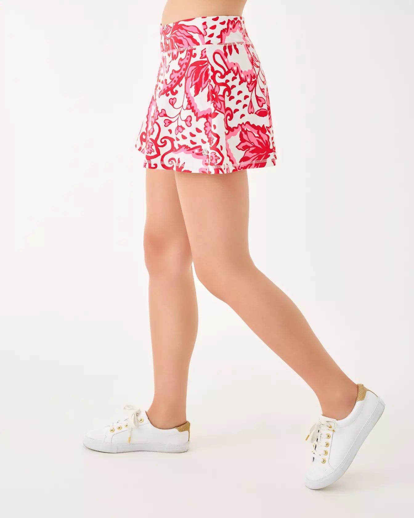 UPF 50+ Luxletic Aila SkortWomen - Activewear - Active Bottoms - SkortsLILLY PULITZERThe Printed Peach Savannah