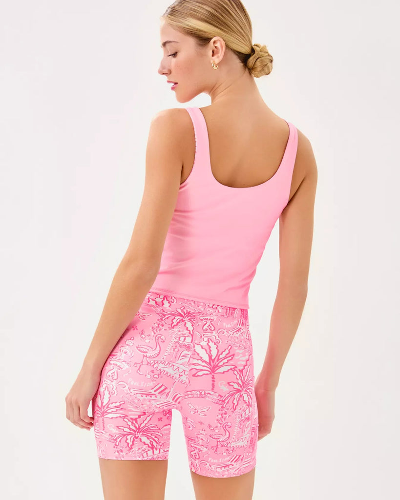 UPF 50+ Luxletic Ari Reversible Active TankWomens - Tops - Tanks - Active - Active TopsLILLY PULITZERThe Printed Peach Savannah