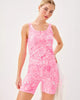 UPF 50+ Luxletic Ari Reversible Active TankWomens - Tops - Tanks - Active - Active TopsLILLY PULITZERThe Printed Peach Savannah
