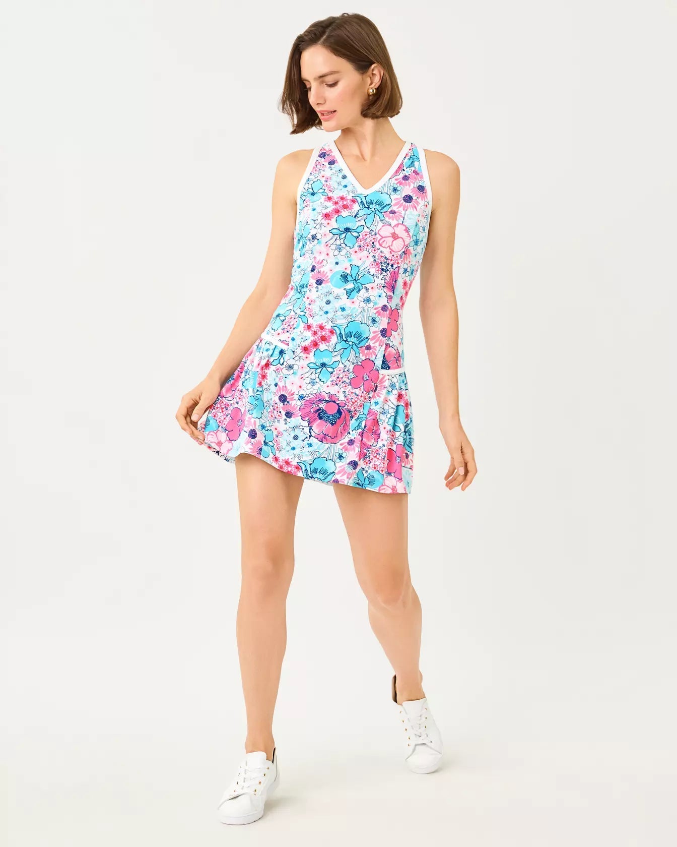 UPF 50+ Luxletic Bacio Active DressWomen - Activewear - Active DressesLILLY PULITZERThe Printed Peach Savannah