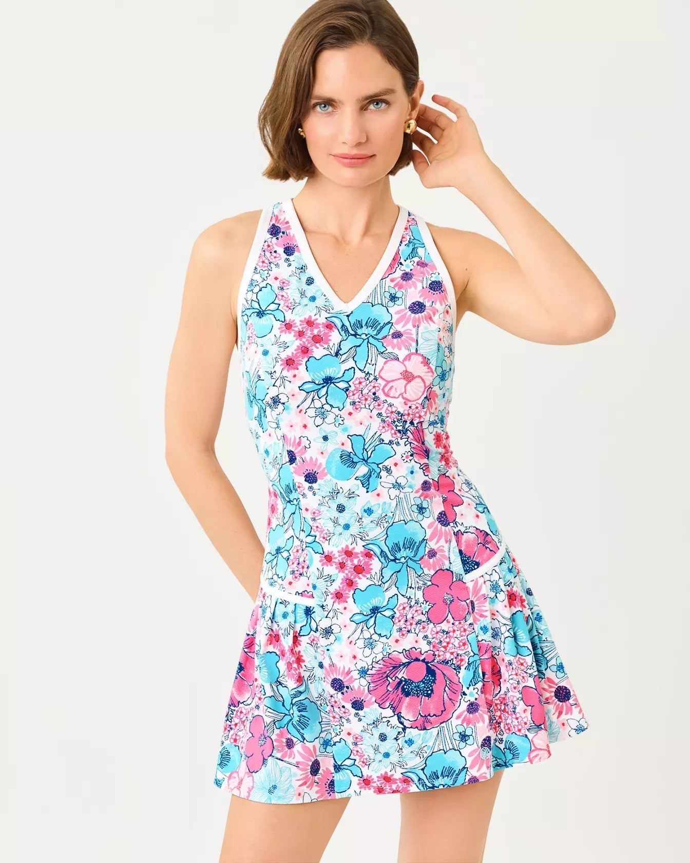 UPF 50+ Luxletic Bacio Active DressWomen - Activewear - Active DressesLILLY PULITZERThe Printed Peach Savannah