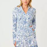 UPF 50+ Luxletic Barbados Zip - Up JacketWomen - Activewear - Active OuterwearLILLY PULITZERThe Printed Peach Savannah