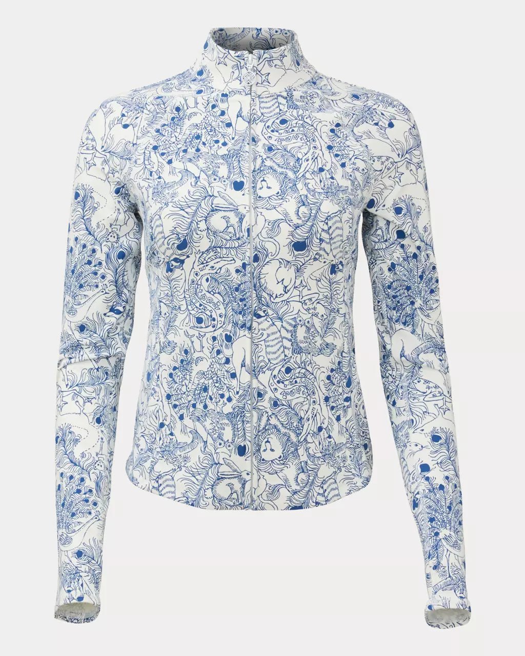UPF 50+ Luxletic Barbados Zip - Up JacketWomen - Activewear - Active OuterwearLILLY PULITZERThe Printed Peach Savannah