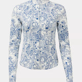 UPF 50+ Luxletic Barbados Zip - Up JacketWomen - Activewear - Active OuterwearLILLY PULITZERThe Printed Peach Savannah