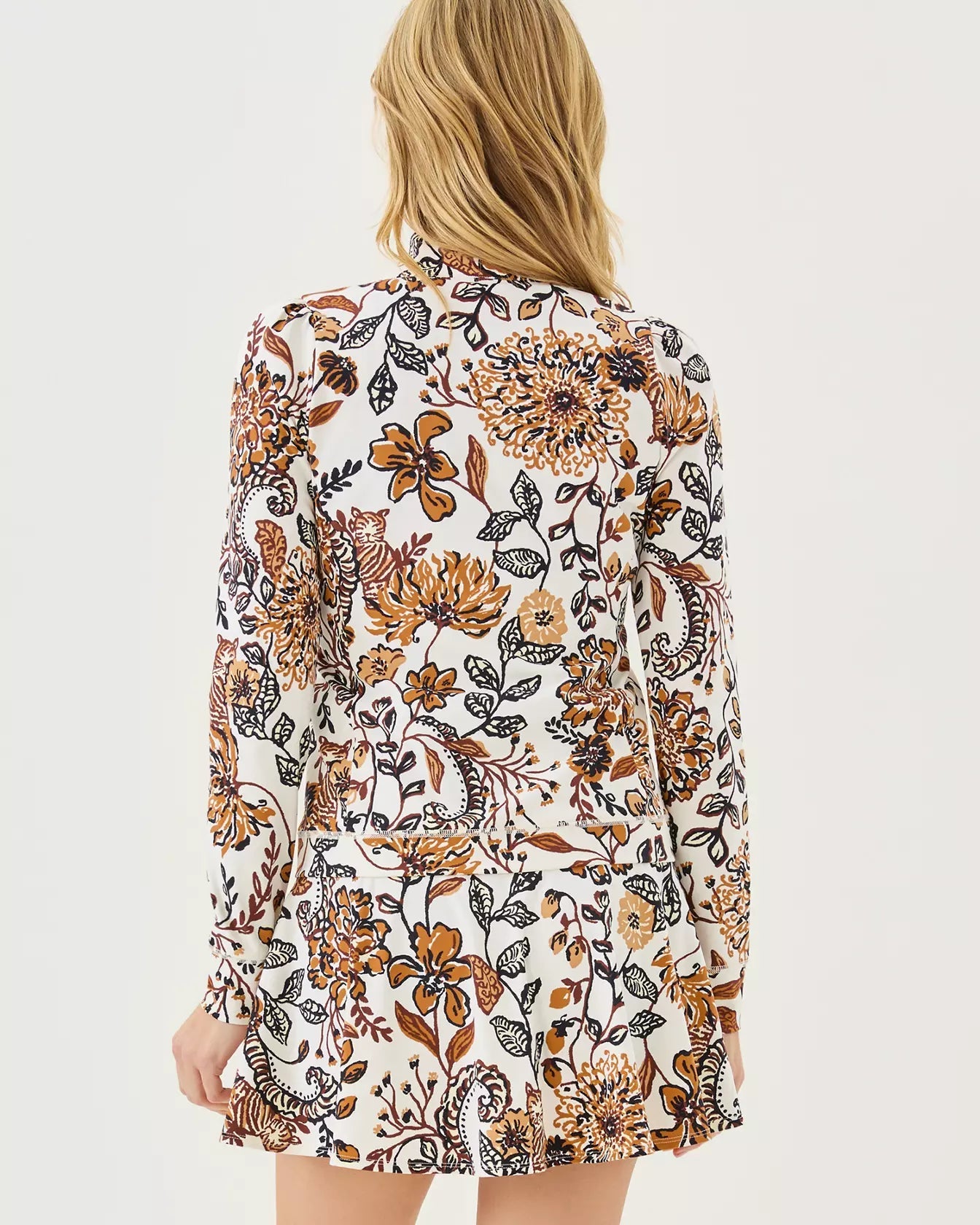 UPF 50+ Luxletic Caraway JacketWomens - Tops - OuterwearLILLY PULITZERThe Printed Peach Savannah