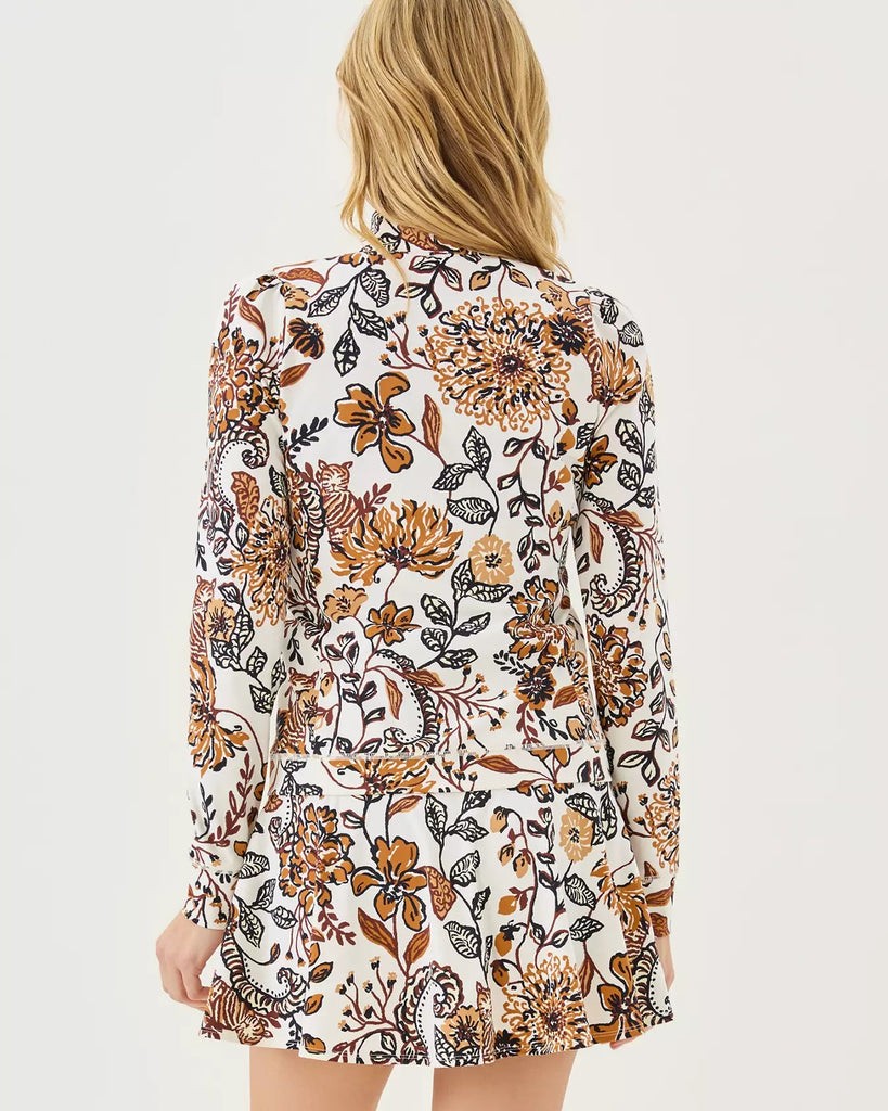 UPF 50+ Luxletic Caraway JacketWomens - Tops - OuterwearLILLY PULITZERThe Printed Peach Savannah