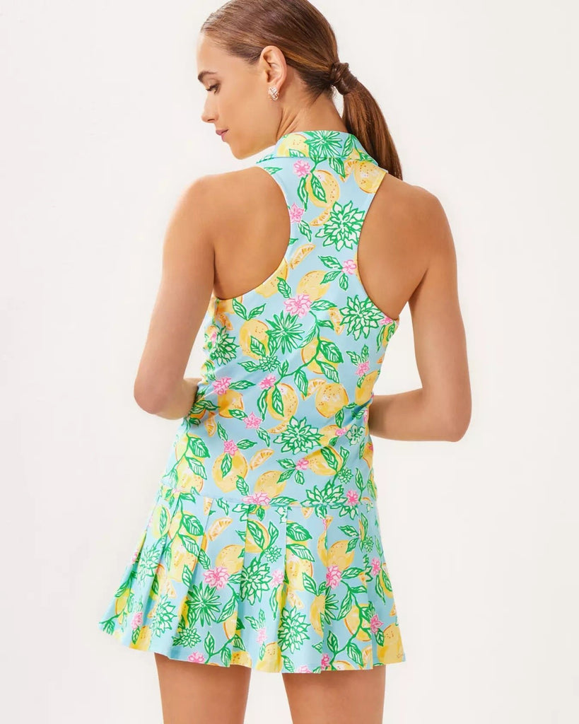 UPF 50+ Luxletic Dania Pleated DressHeartland Retail ItemsLILLY PULITZERThe Printed Peach Savannah