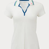 UPF 50+ Luxletic Frida PoloWomen - Active - Active Tops - PolosLILLY PULITZERThe Printed Peach Savannah