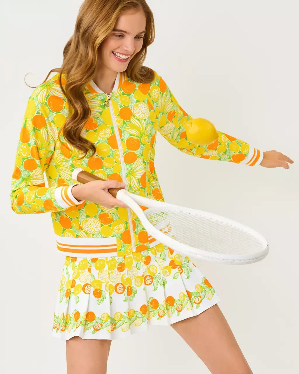UPF 50+ Luxletic Jaydea JacketWomen - Activewear - Active OuterwearLILLY PULITZERThe Printed Peach Savannah