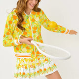UPF 50+ Luxletic Jaydea JacketWomen - Activewear - Active OuterwearLILLY PULITZERThe Printed Peach Savannah