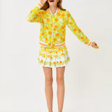 UPF 50+ Luxletic Jaydea JacketWomen - Activewear - Active OuterwearLILLY PULITZERThe Printed Peach Savannah