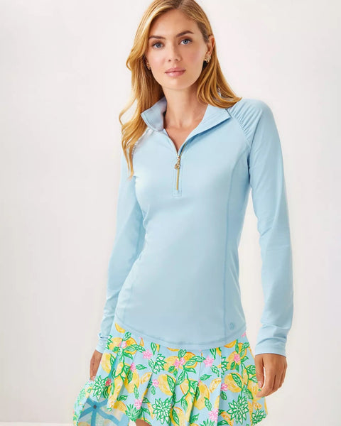 UPF 50+ Luxletic Justine PulloverHeartland Retail ItemsLILLY PULITZERThe Printed Peach Savannah