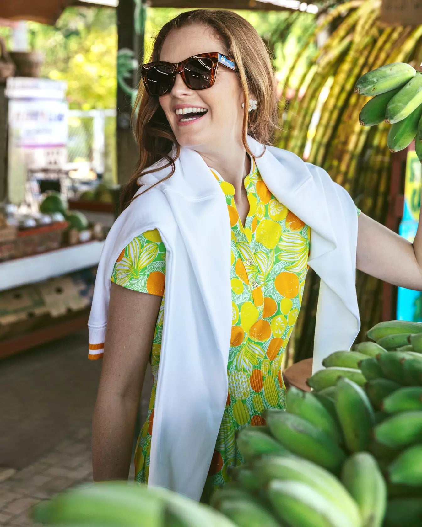 UPF 50+ Luxletic Love Active DressWomen - Activewear - Active DressesLILLY PULITZERThe Printed Peach Savannah