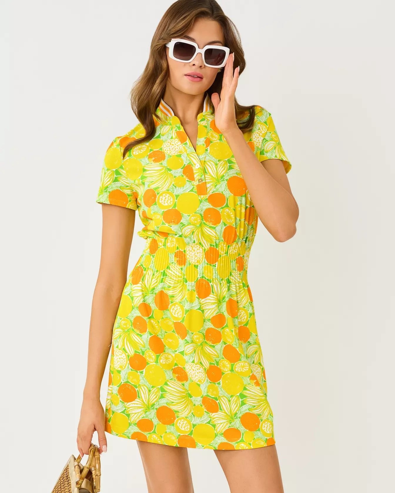 UPF 50+ Luxletic Love Active DressWomen - Activewear - Active DressesLILLY PULITZERThe Printed Peach Savannah