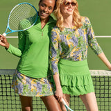 UPF 50+ Luxletic Miesha Scallop SkortWomen - Activewear - Active Bottoms - SkortsLILLY PULITZERThe Printed Peach Savannah