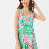 UPF 50+ Luxletic Mixed Doubles DressLILLY PULITZERThe Printed Peach Savannah