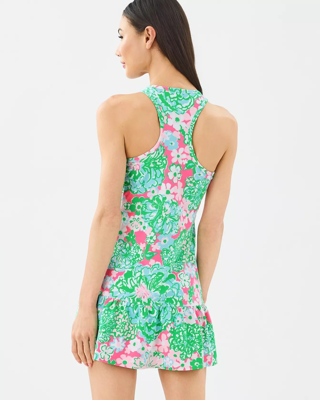 UPF 50+ Luxletic Mixed Doubles DressLILLY PULITZERThe Printed Peach Savannah