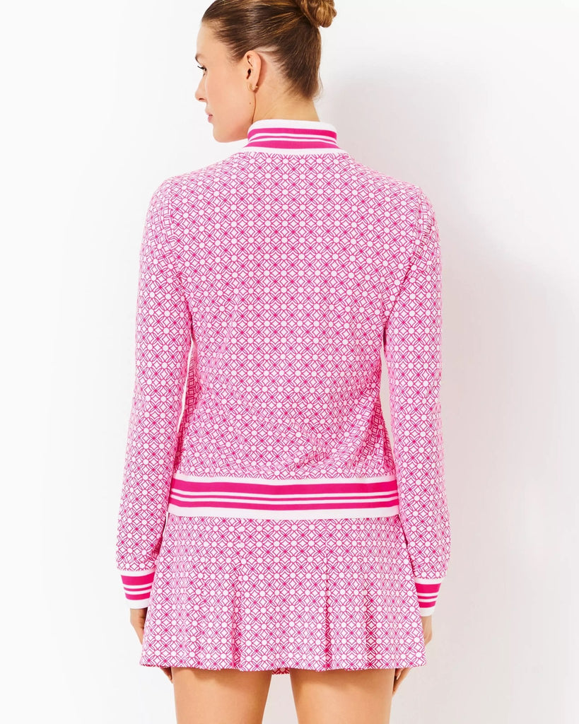 UPF 50+ Luxletic Regate JacketHeartland Retail ItemsLILLY PULITZERThe Printed Peach Savannah