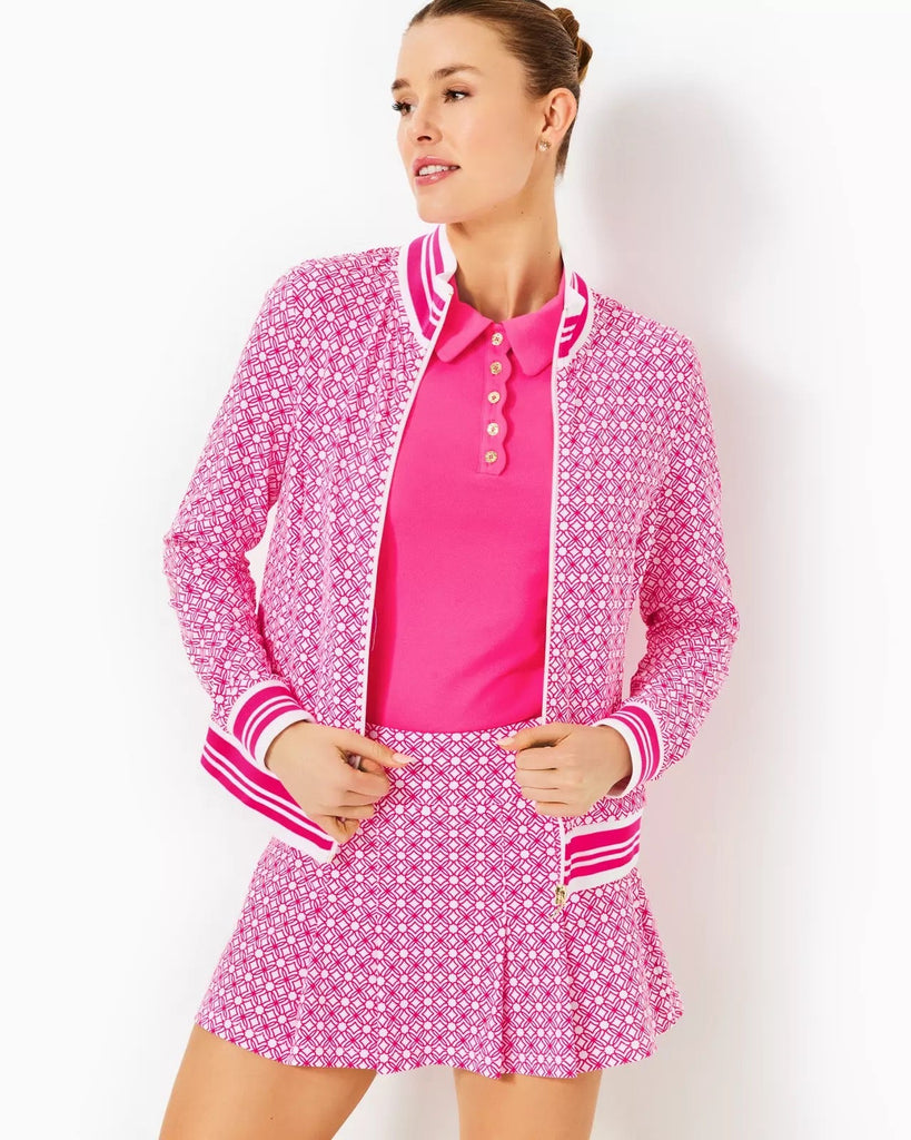 UPF 50+ Luxletic Regate JacketHeartland Retail ItemsLILLY PULITZERThe Printed Peach Savannah