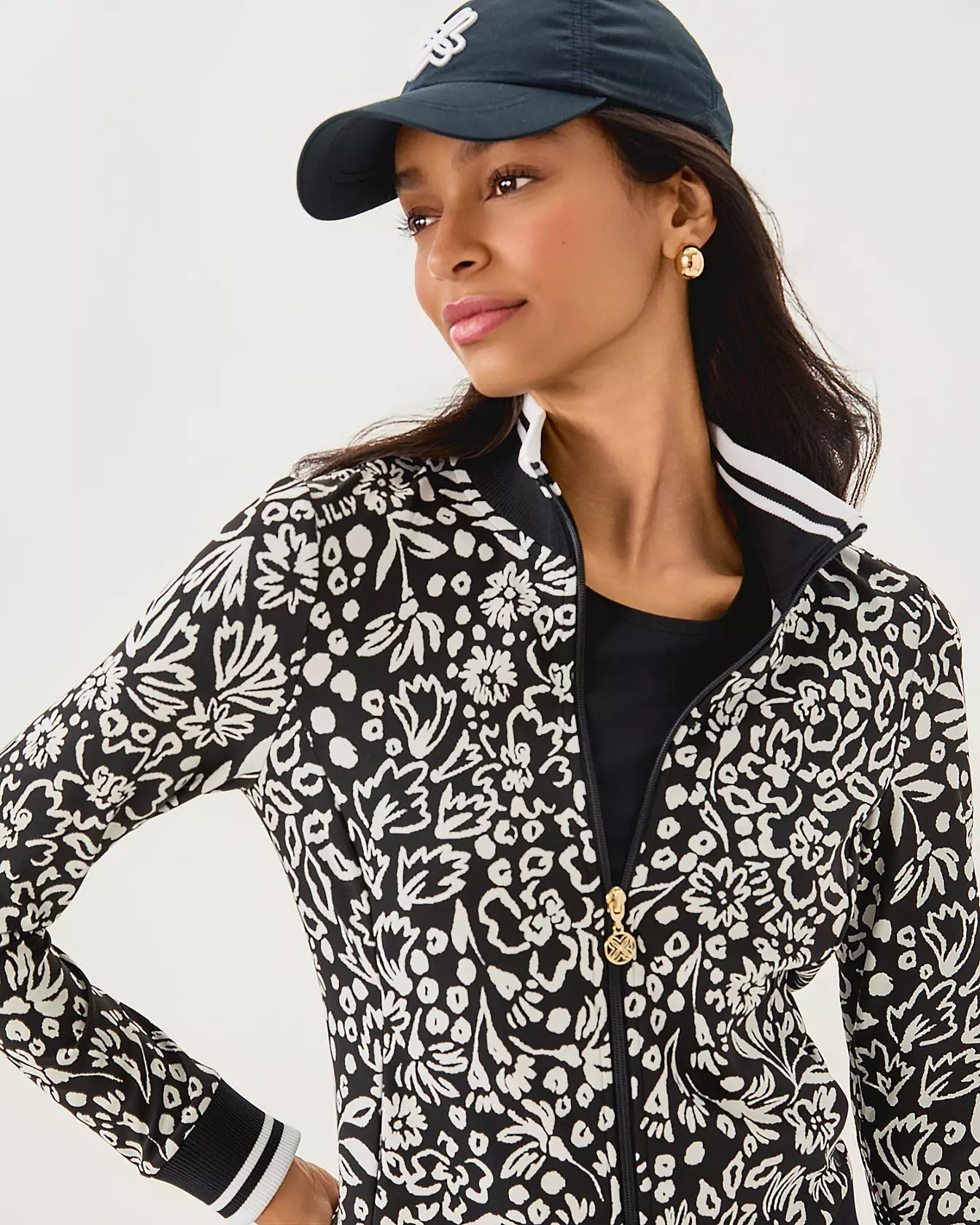 UPF 50+ Luxletic Regate JacketActive - Active Outerwear - JacketsLILLY PULITZERThe Printed Peach Savannah