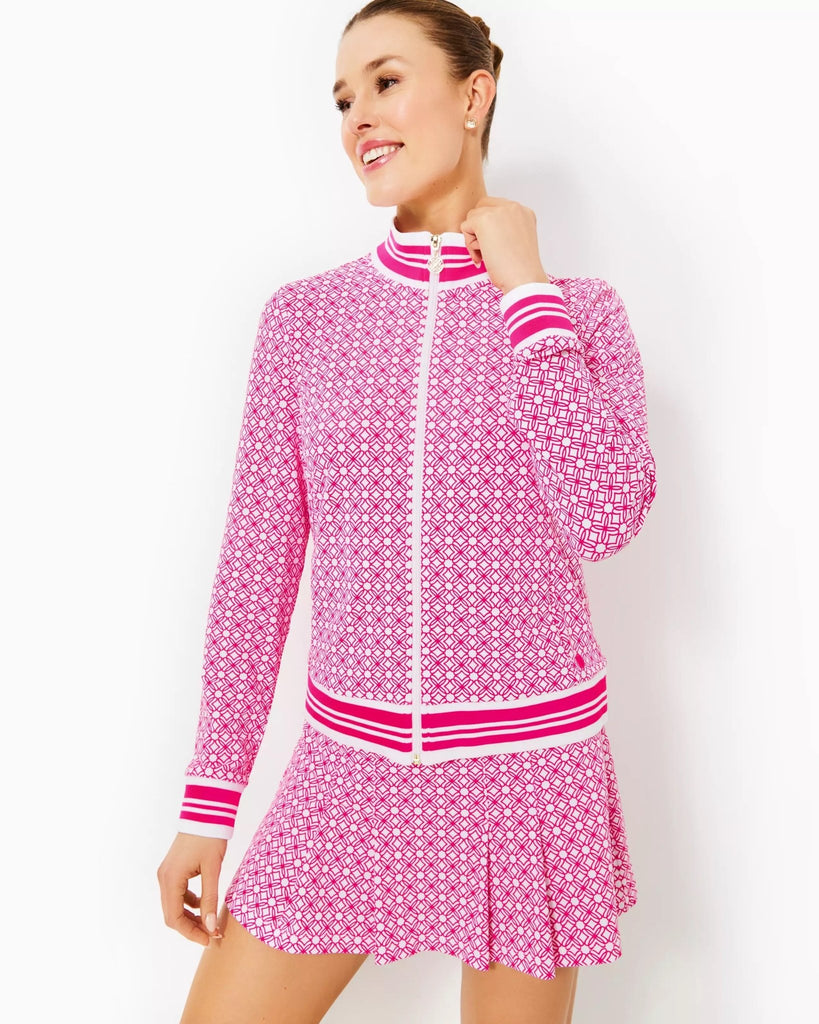 UPF 50+ Luxletic Regate JacketHeartland Retail ItemsLILLY PULITZERThe Printed Peach Savannah