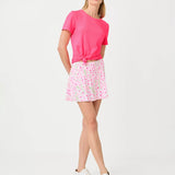 UPF 50+ Luxletic Westley Active TeeActive - Active Tops - TeesLILLY PULITZERThe Printed Peach Savannah