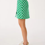 UPF 50+ Monica Ruffle SkortActive - Active Bottoms - SkortsLILLY PULITZERThe Printed Peach Savannah