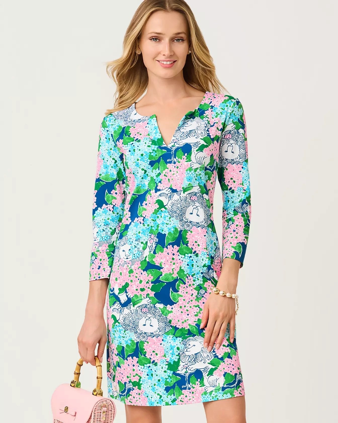 UPF 50+ Nadine DressLILLY PULITZERThe Printed Peach Savannah
