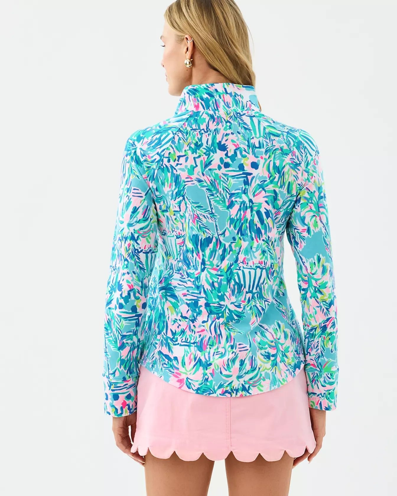UPF 50+ Skipper PopoverLILLY PULITZERThe Printed Peach Savannah