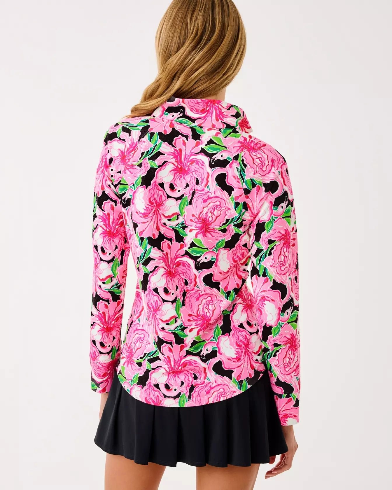 UPF 50+ Skipper PopoverWomen - Loungewear - TopsLILLY PULITZERThe Printed Peach Savannah