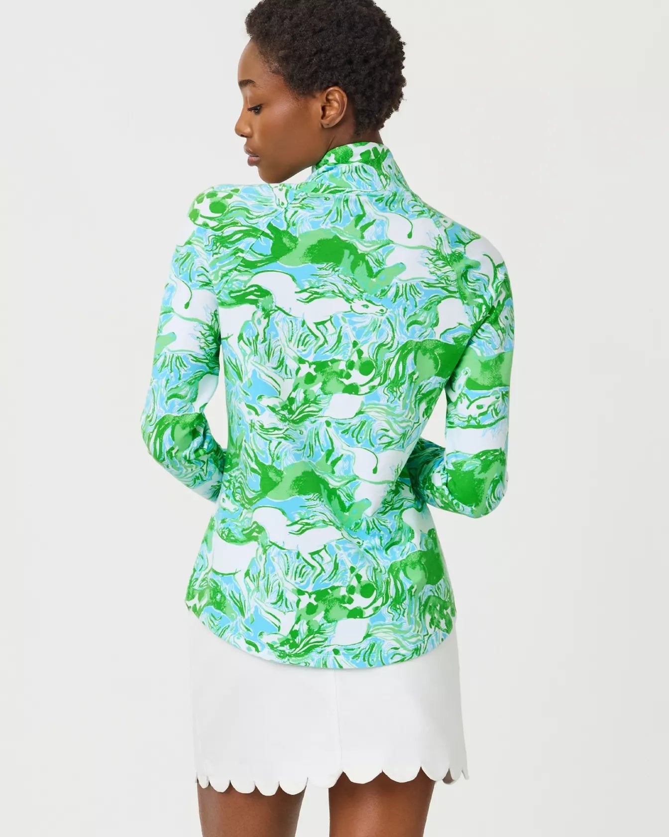 UPF 50+ Skipper PopoverLILLY PULITZERThe Printed Peach Savannah