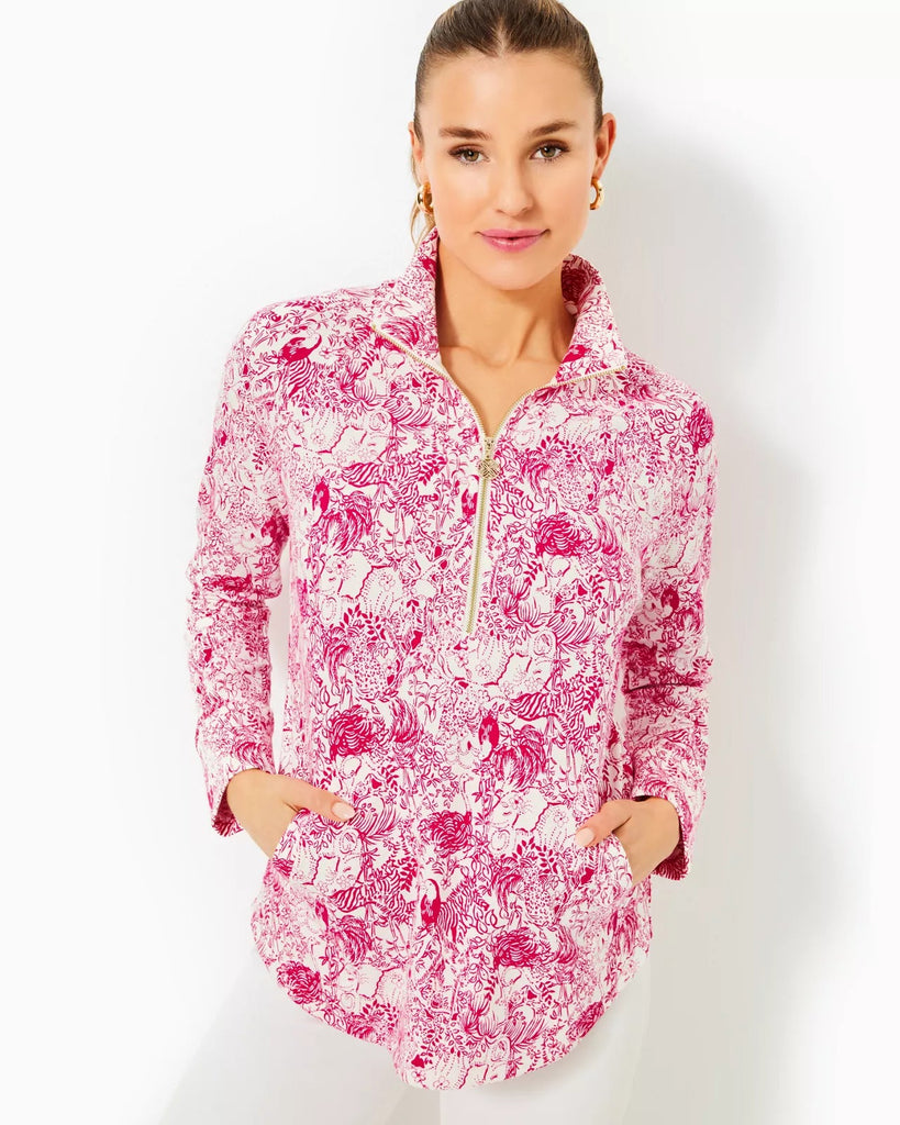 UPF 50+ Skipper PopoverHeartland Retail ItemsLILLY PULITZERThe Printed Peach Savannah