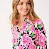 UPF 50+ Skipper PopoverWomen - Loungewear - TopsLILLY PULITZERThe Printed Peach Savannah