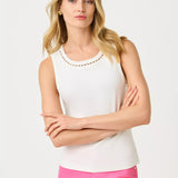 Vanna Knit TopWomen - Tops - TanksLILLY PULITZERThe Printed Peach Savannah